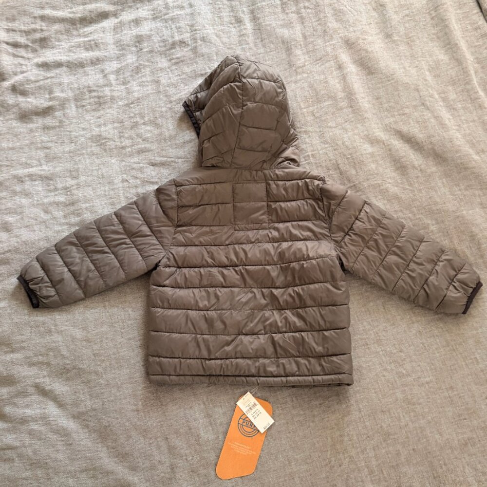 Baby GAP Primaloft down coat - Grey 3T